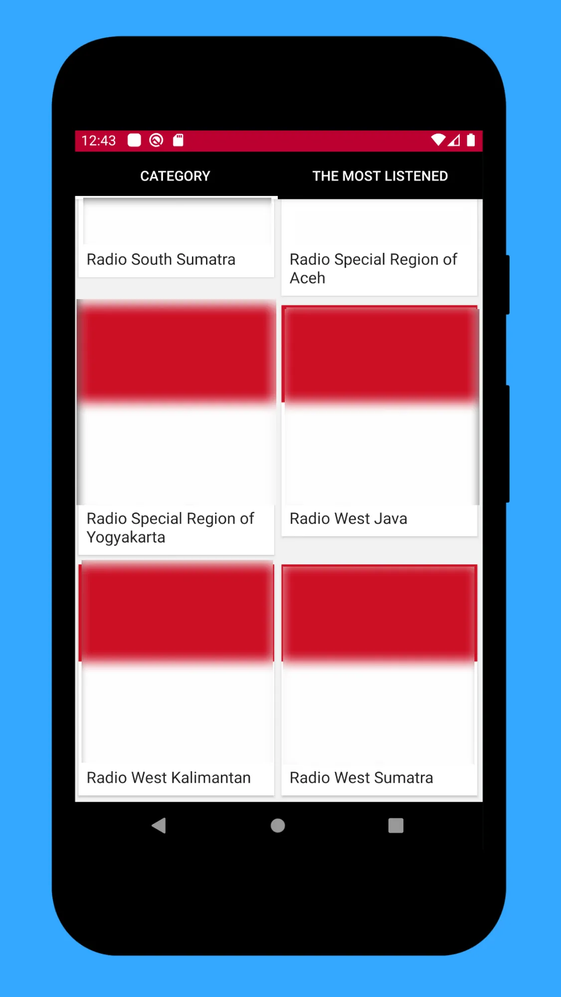 Radio Indonesia + Radio Online | Indus Appstore | Screenshot