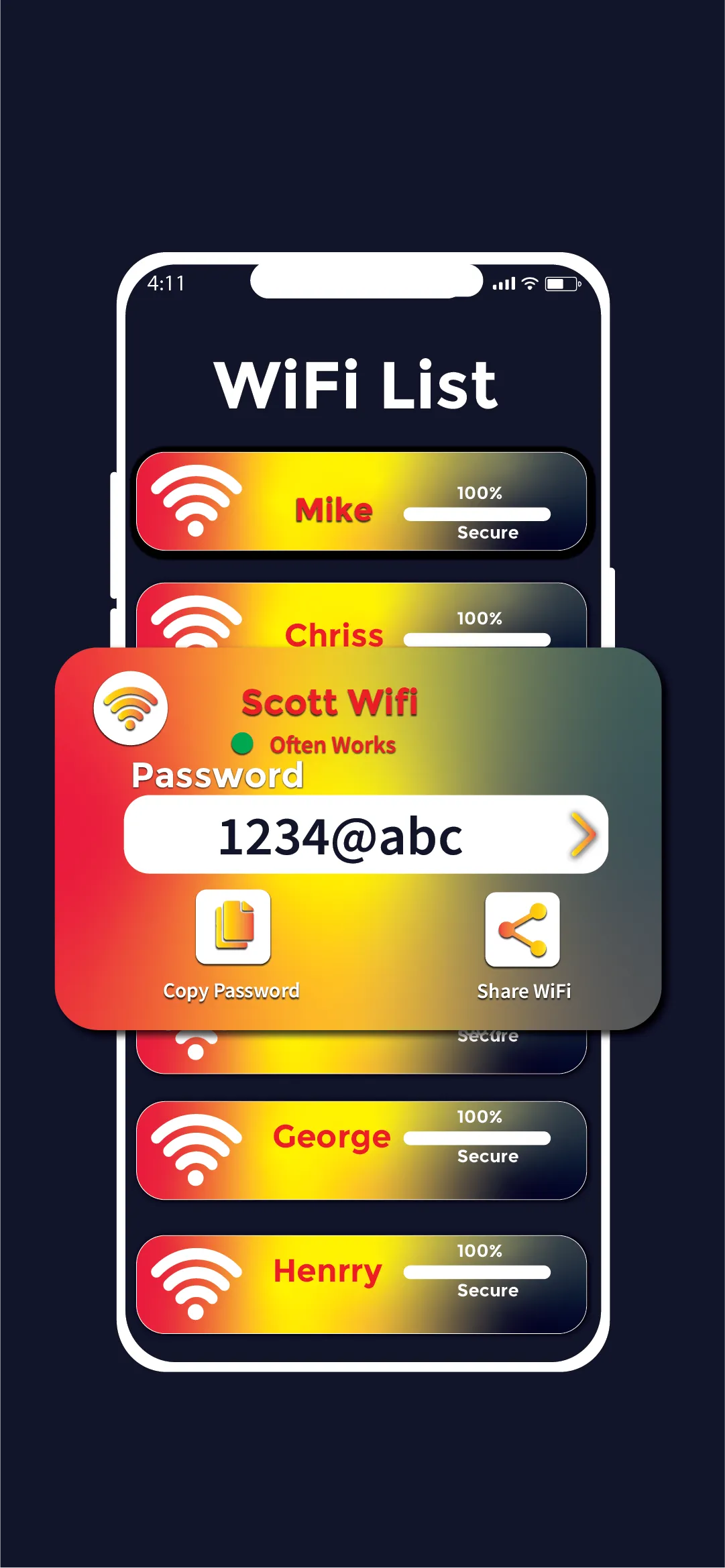 wifi analyzer password show | Indus Appstore | Screenshot