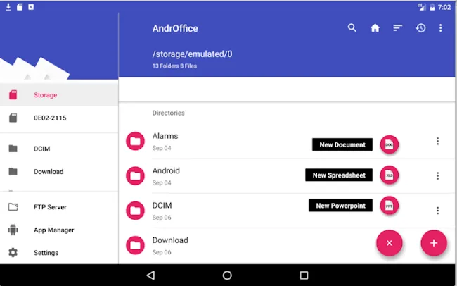 AndrOffice editor DOC XLS PPT | Indus Appstore | Screenshot