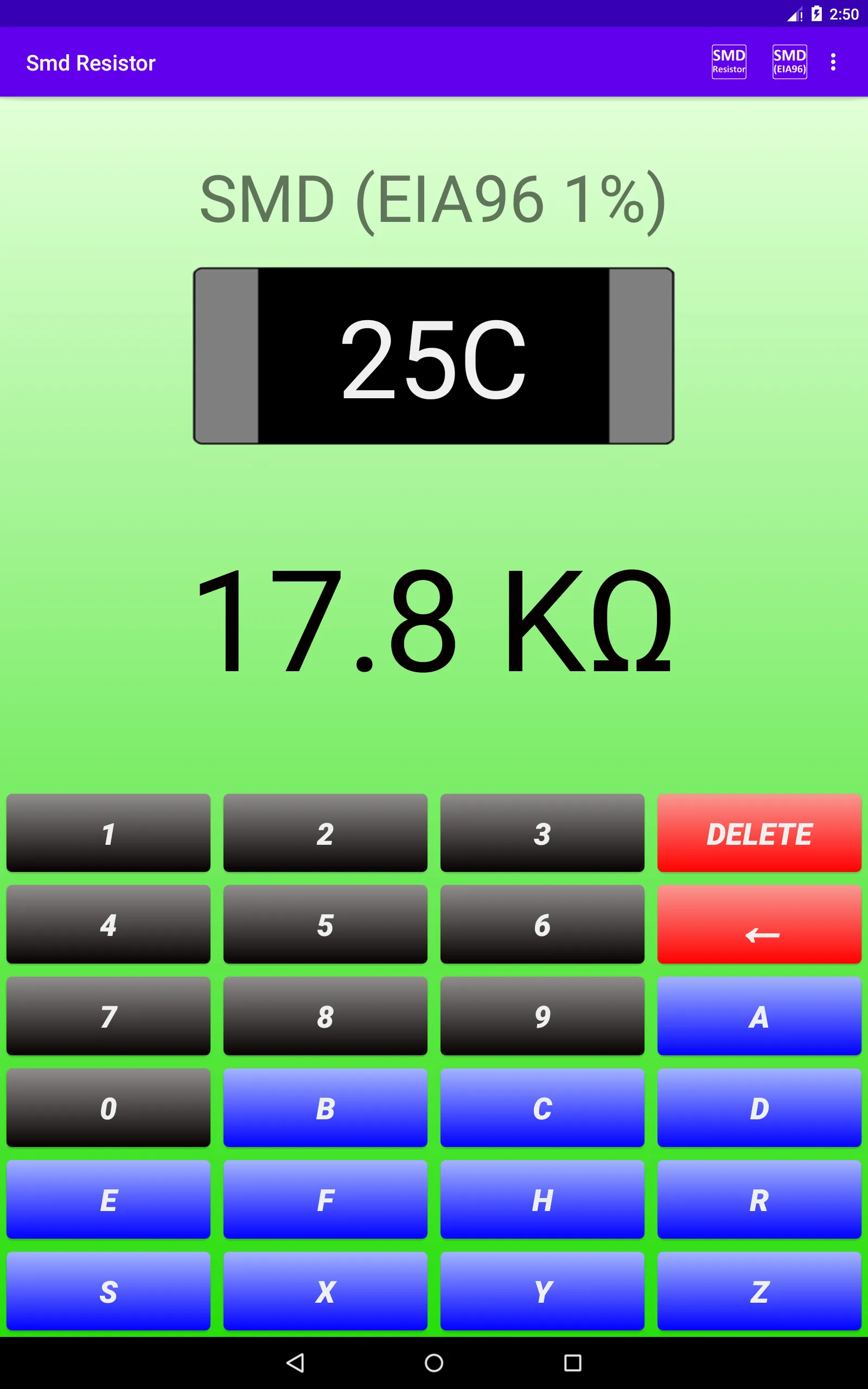 SMD Resistor Code | Indus Appstore | Screenshot