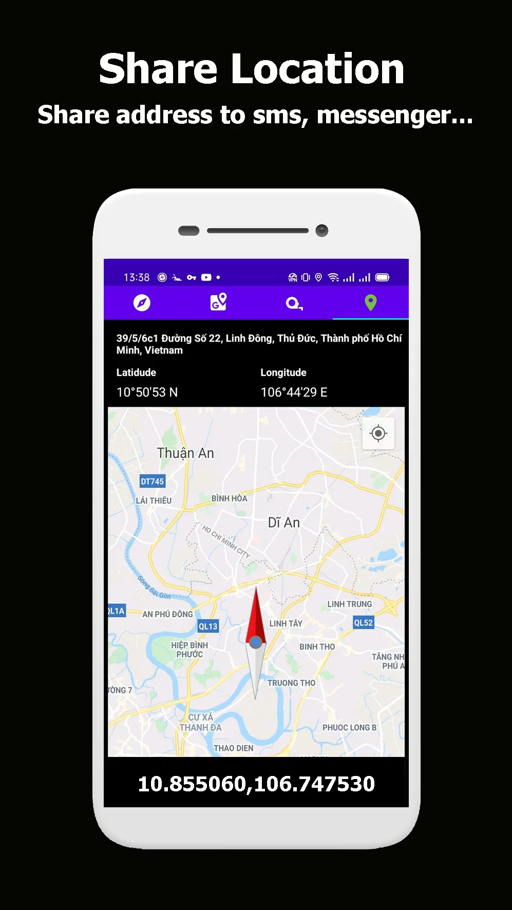 Compass Maps | Indus Appstore | Screenshot