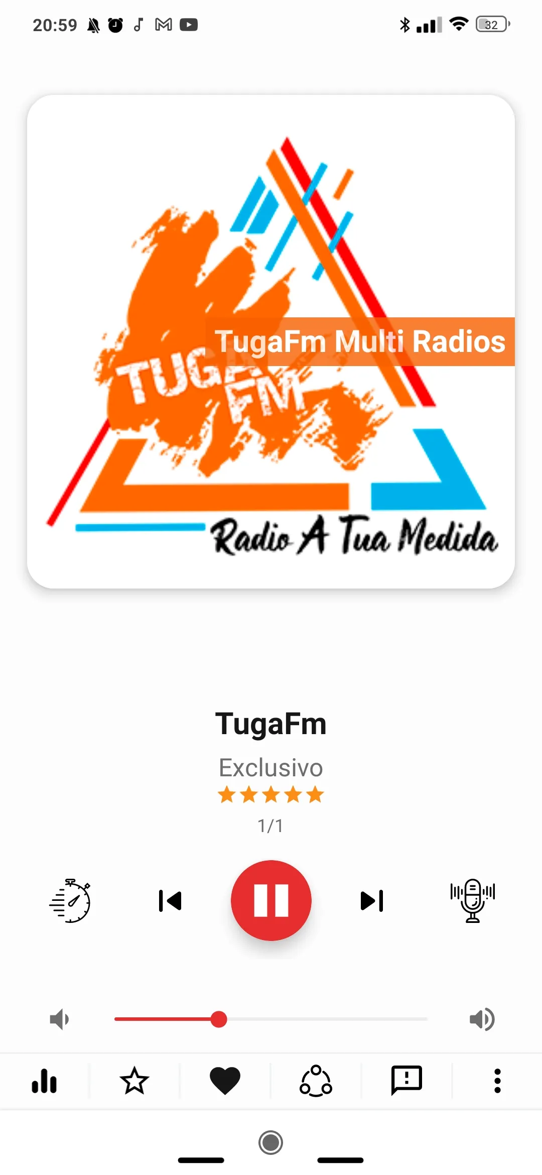 TugaFm Multi Radios | Indus Appstore | Screenshot