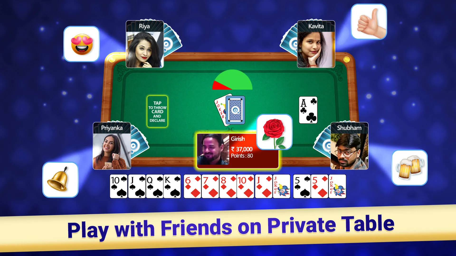 Indian Rummy Teen Patti Rummy | Indus Appstore | Screenshot