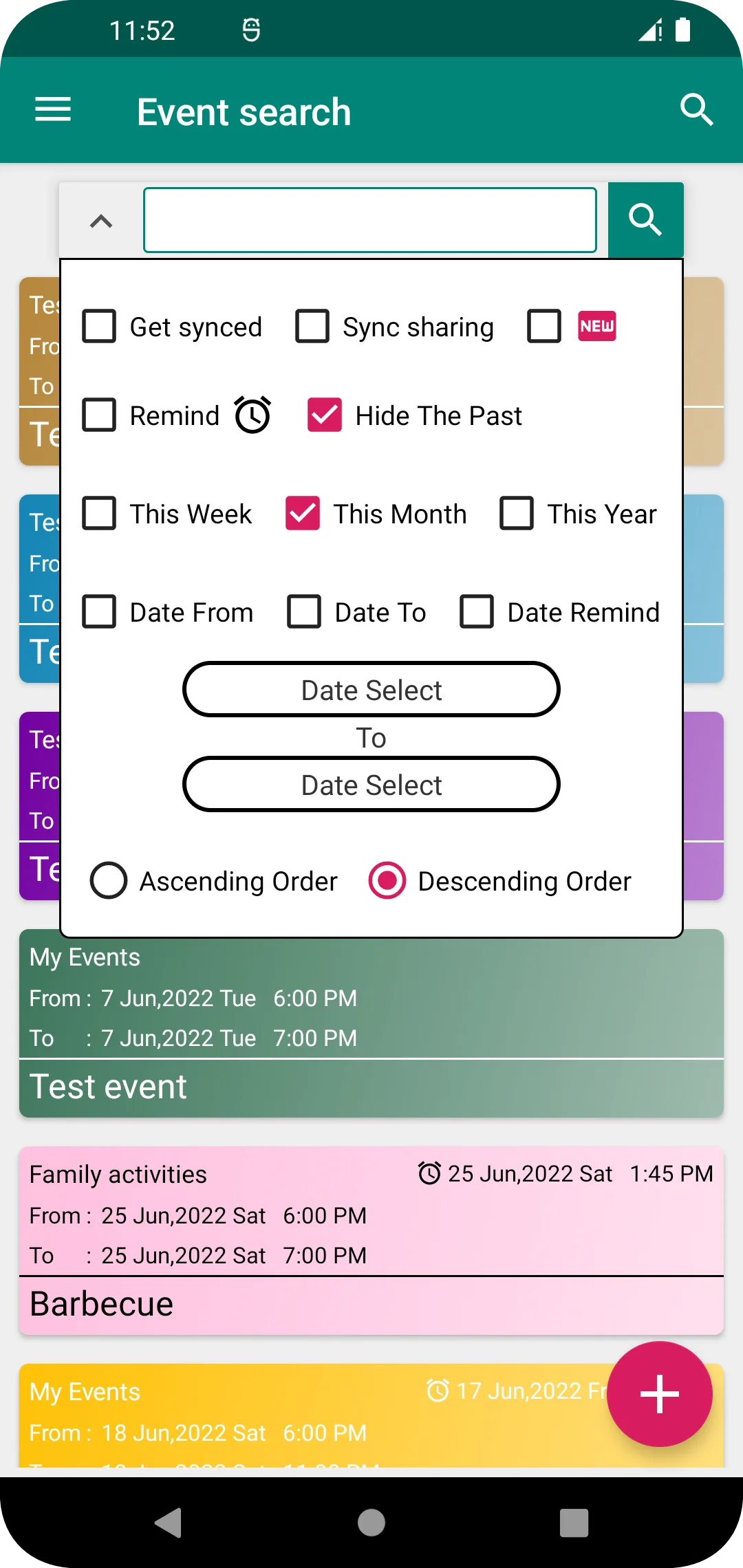 What Schedule: Calendar Tasks | Indus Appstore | Screenshot