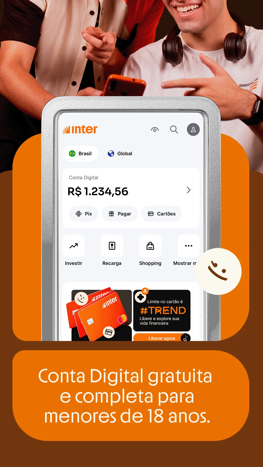 Inter: Conta, Cartão e Pix | Indus Appstore | Screenshot