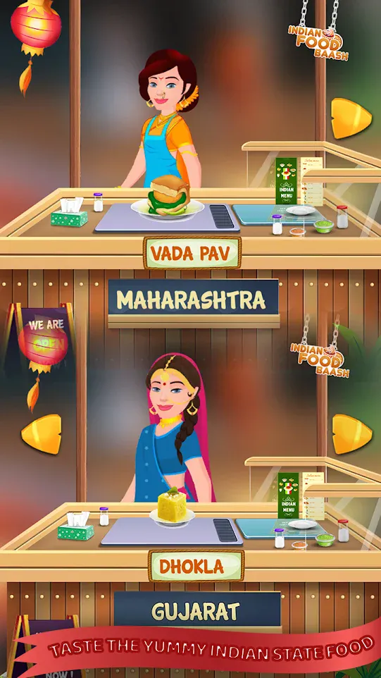 Indian Food Baash:Food Puzzle | Indus Appstore | Screenshot