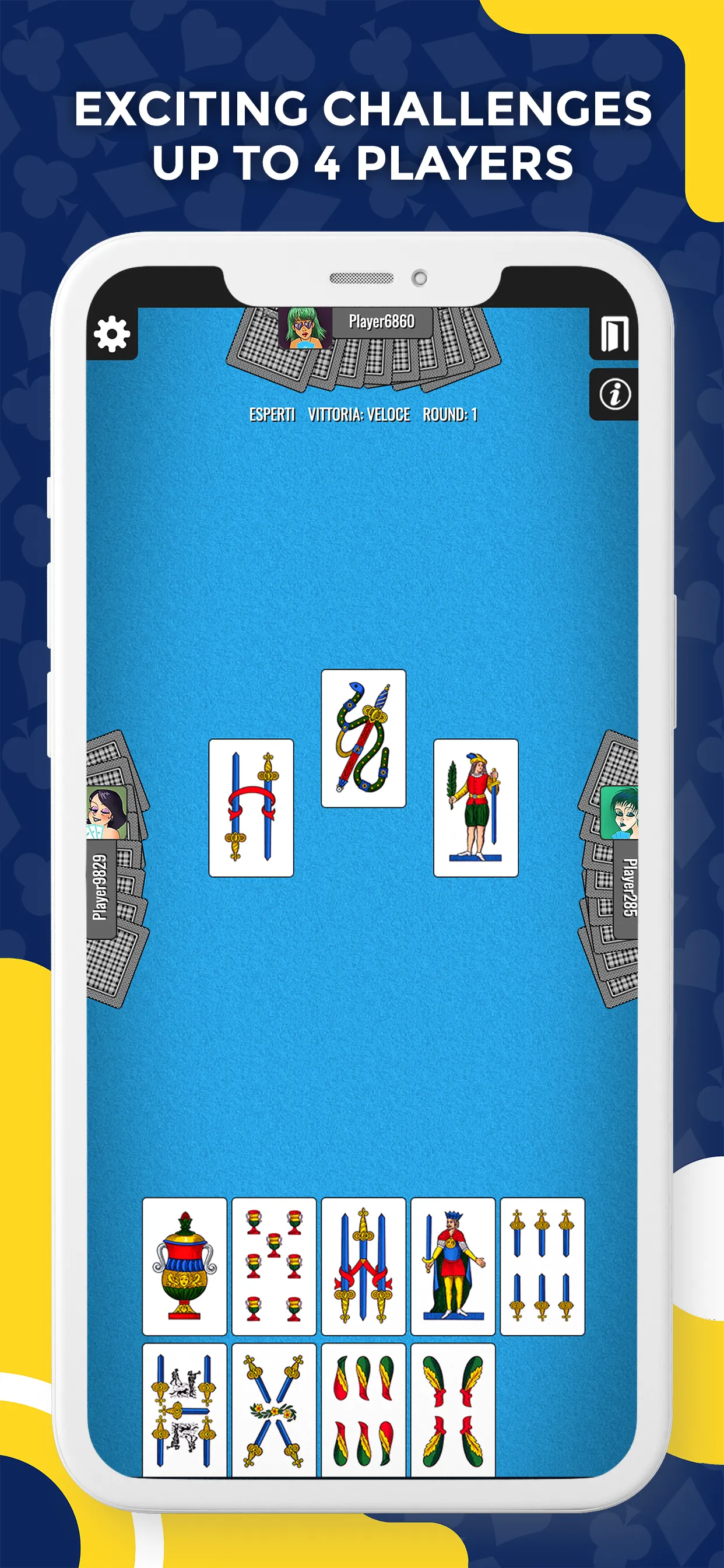 Traversone Più – Card Games | Indus Appstore | Screenshot