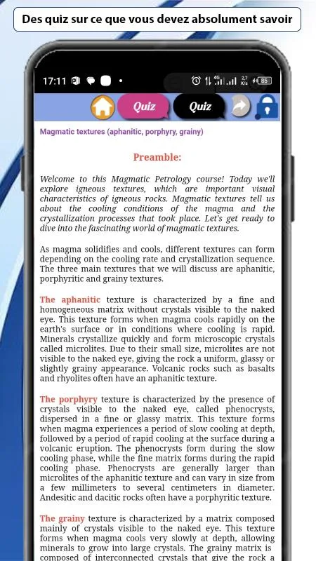 Magmatic Petrology course | Indus Appstore | Screenshot