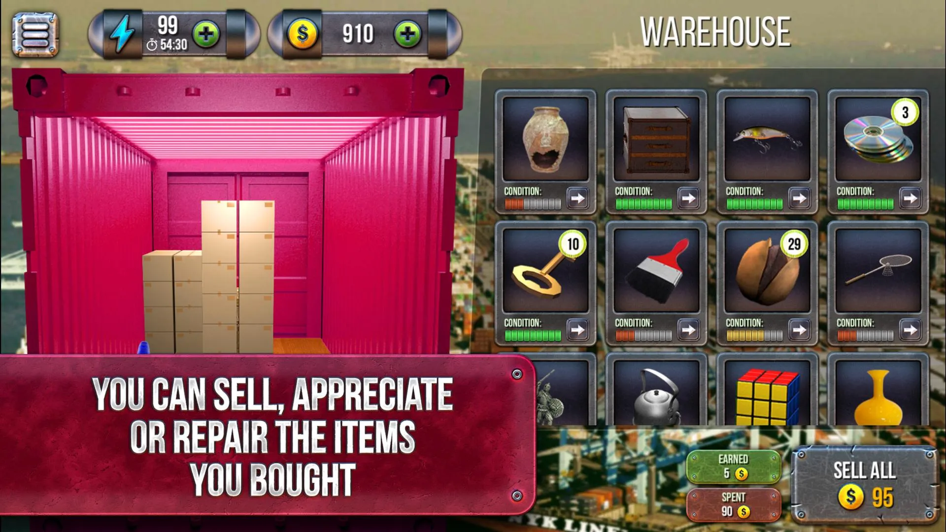 Wars for the containers. | Indus Appstore | Screenshot