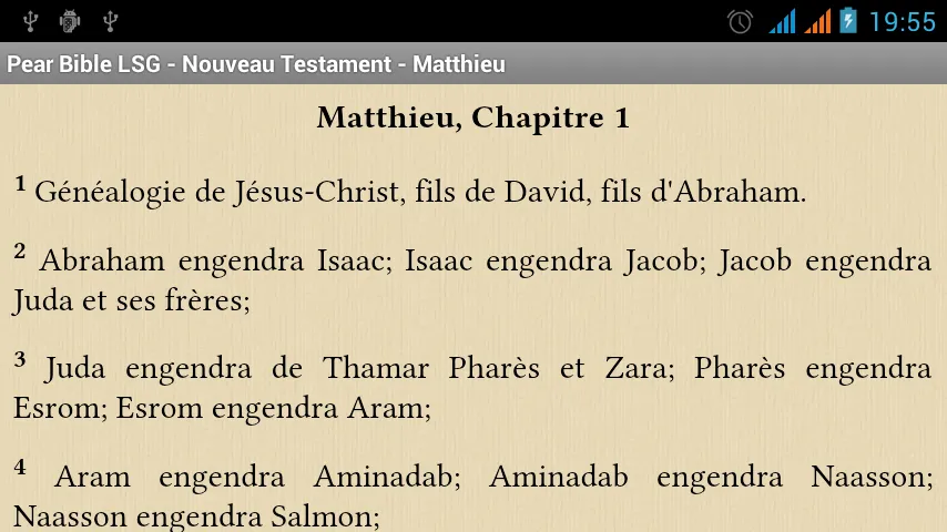 Bible Louis Segond (LSG) | Indus Appstore | Screenshot