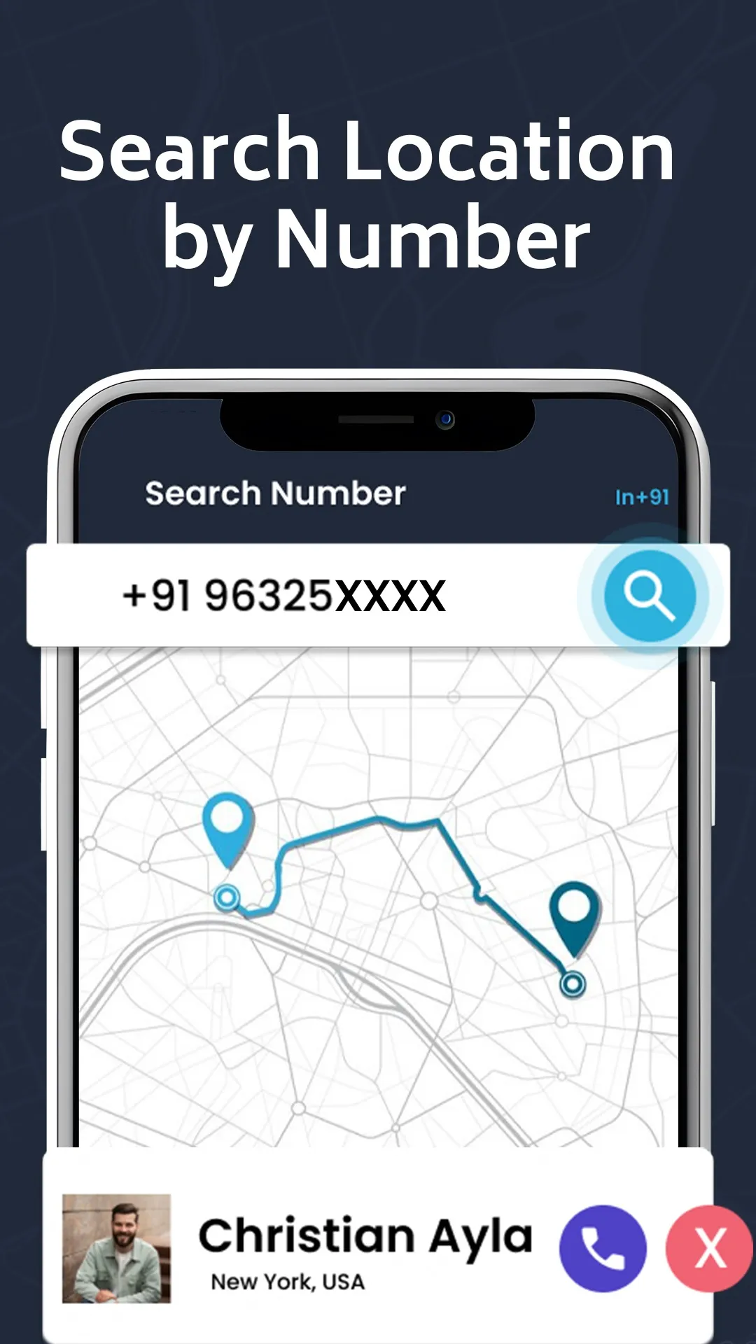 Mobile Number Locator - Phone | Indus Appstore | Screenshot