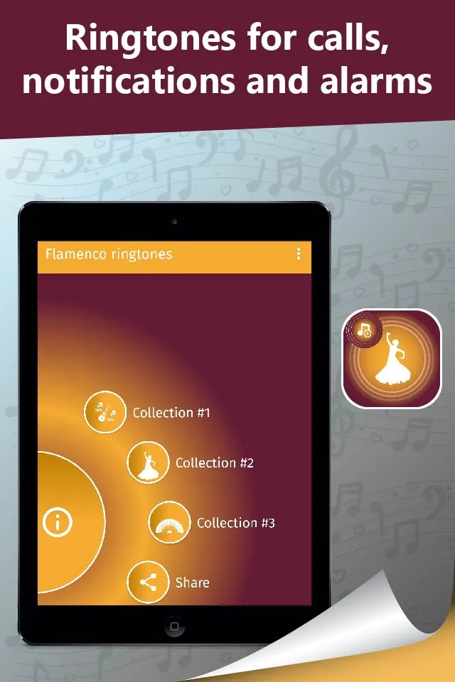 Ringtones Flamenco | Indus Appstore | Screenshot