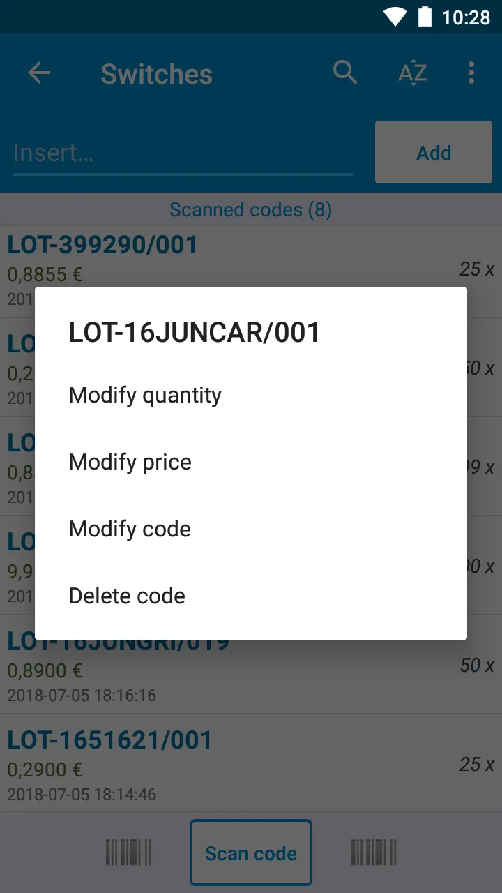 Picker Lite: Code manager | Indus Appstore | Screenshot