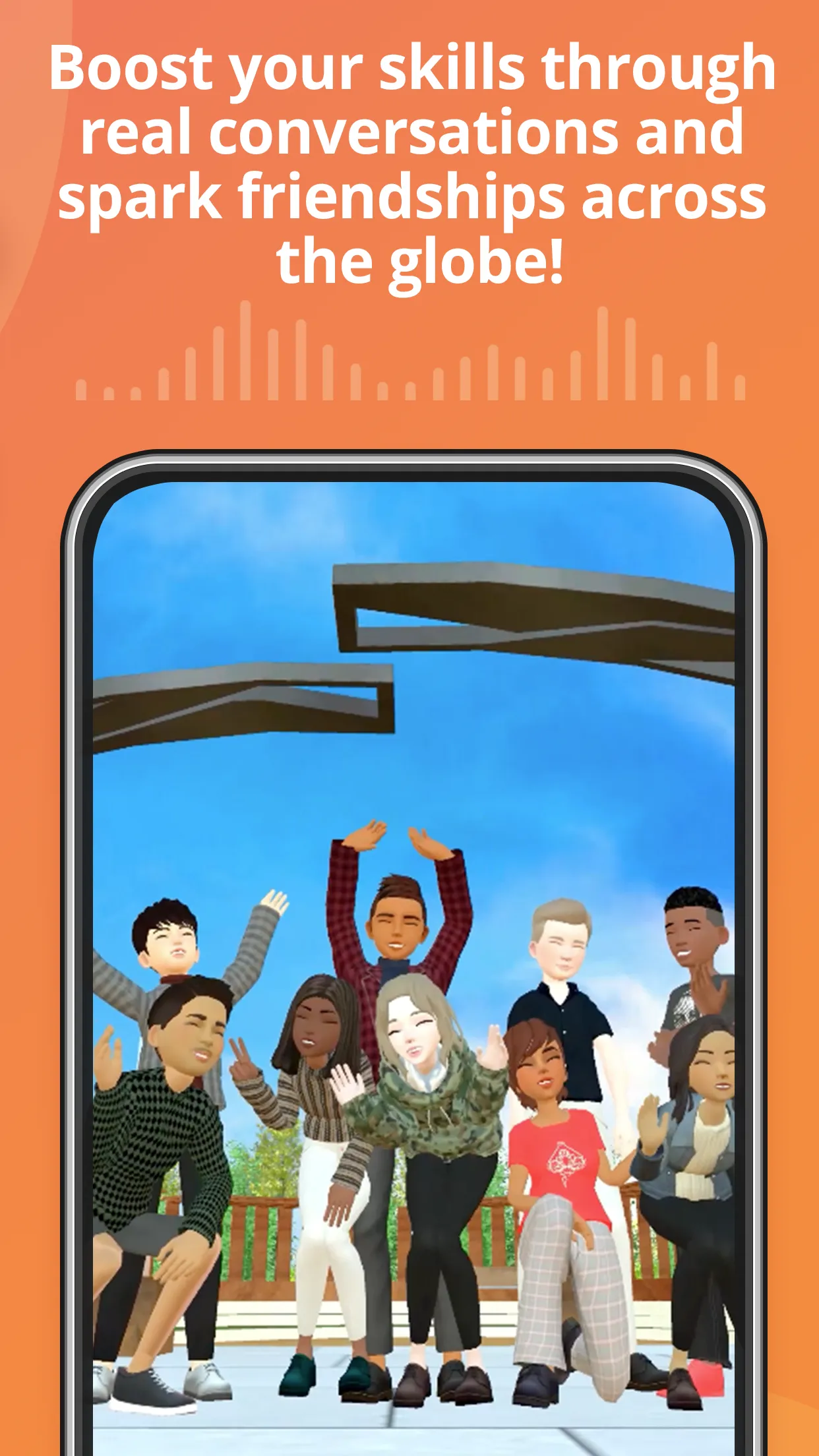 fondi: Talk in a virtual space | Indus Appstore | Screenshot