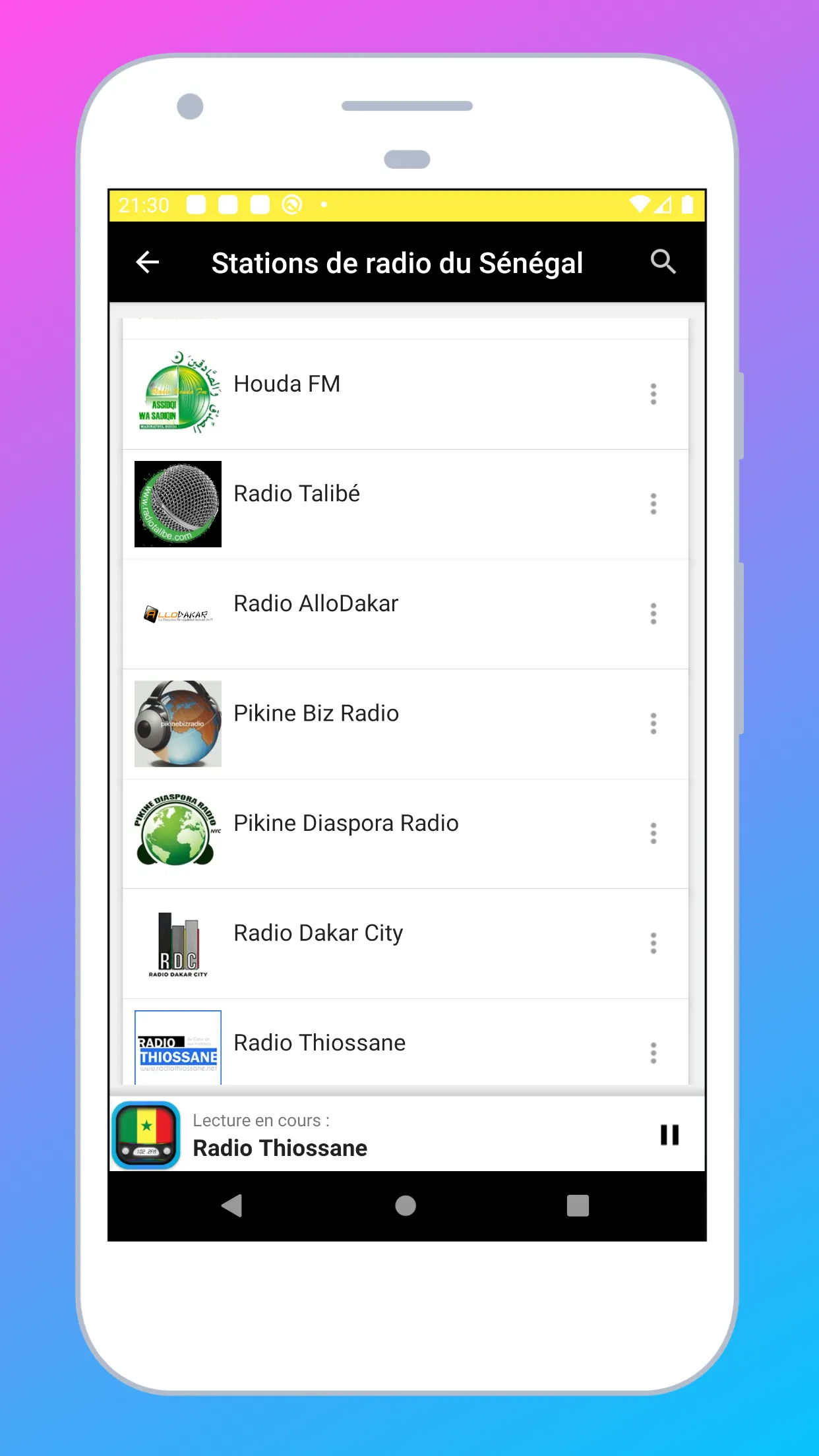 Radio Senegal + Radio FM & AM | Indus Appstore | Screenshot