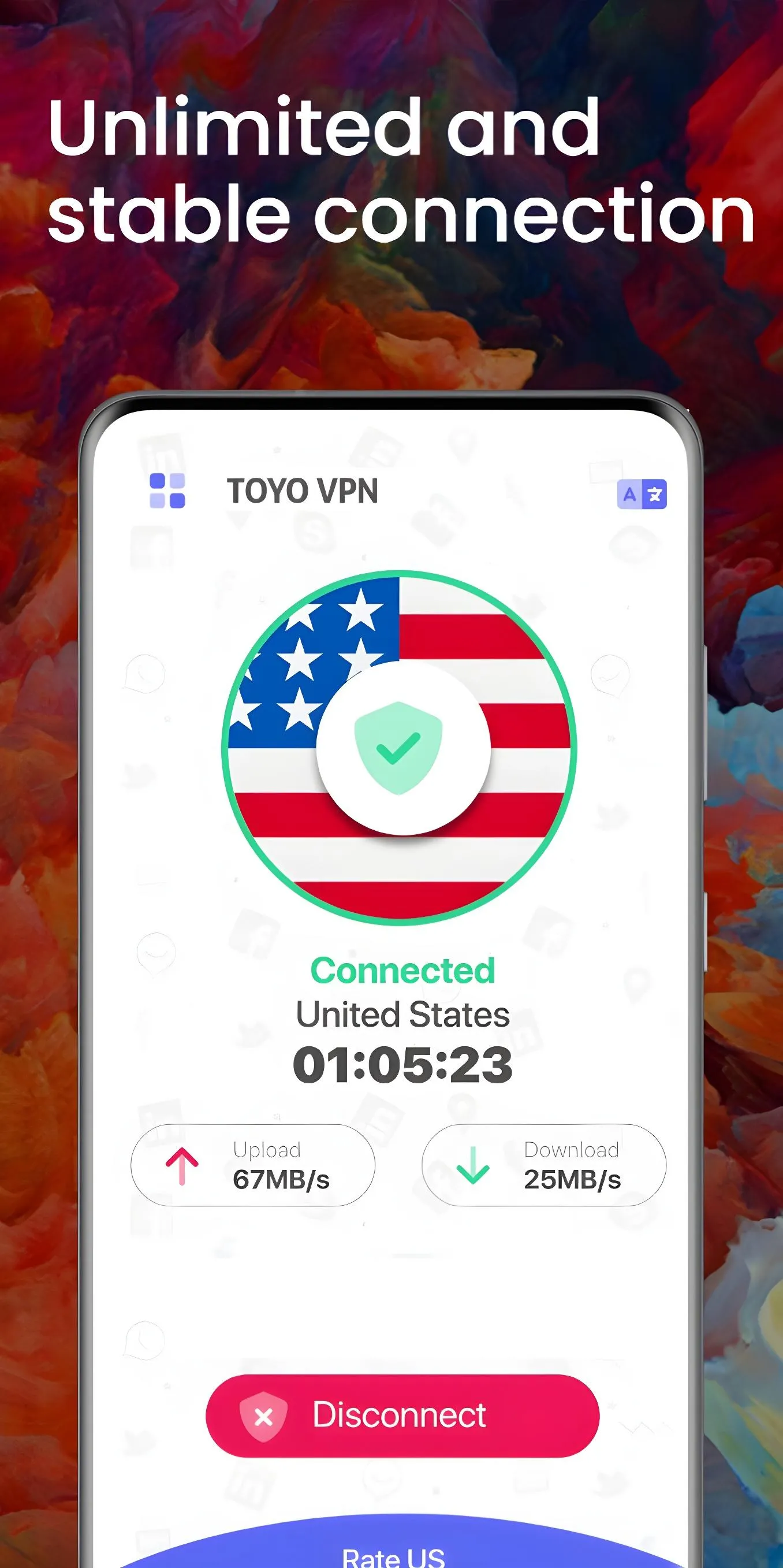 TOYO VPN -Super Fast VPN Proxy | Indus Appstore | Screenshot
