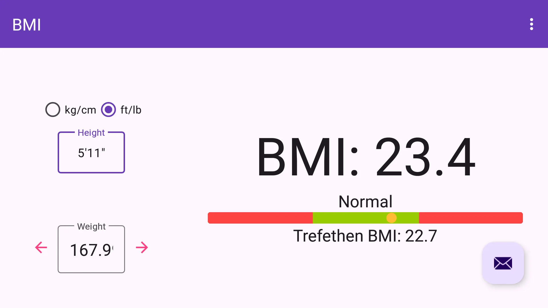 BMI Body Mass Index | Indus Appstore | Screenshot