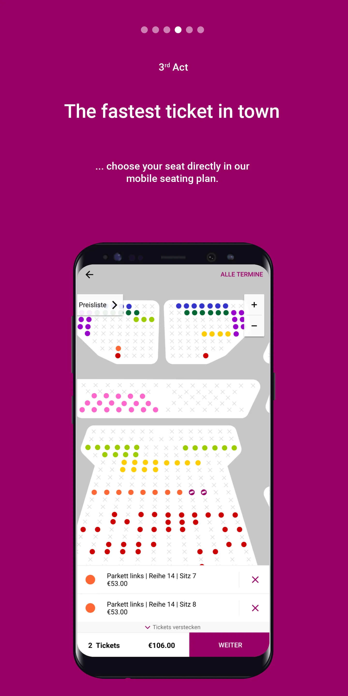 Ticket Gretchen - Event App | Indus Appstore | Screenshot