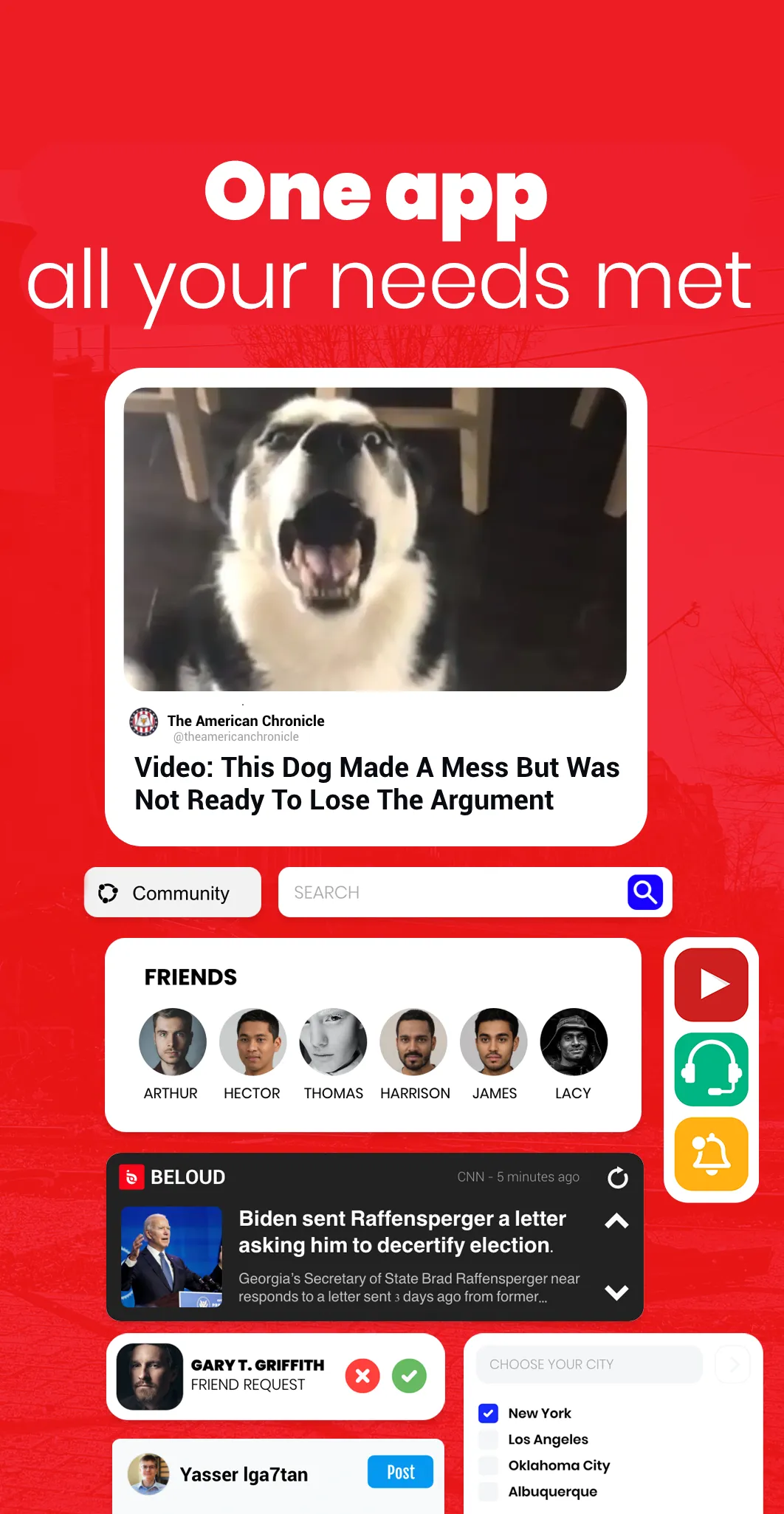 Beloud: News & Free Speech | Indus Appstore | Screenshot