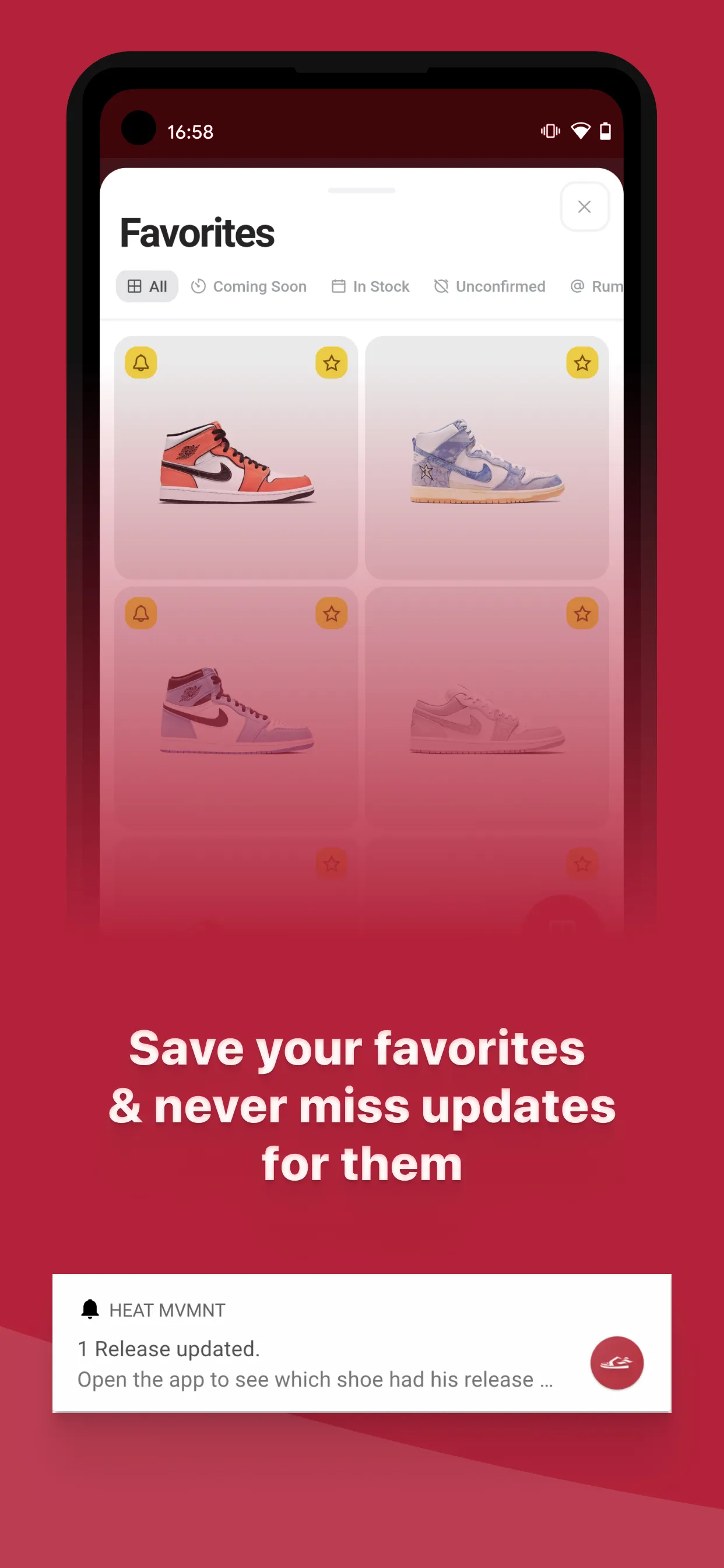 HEAT MVMNT - The Sneaker App | Indus Appstore | Screenshot