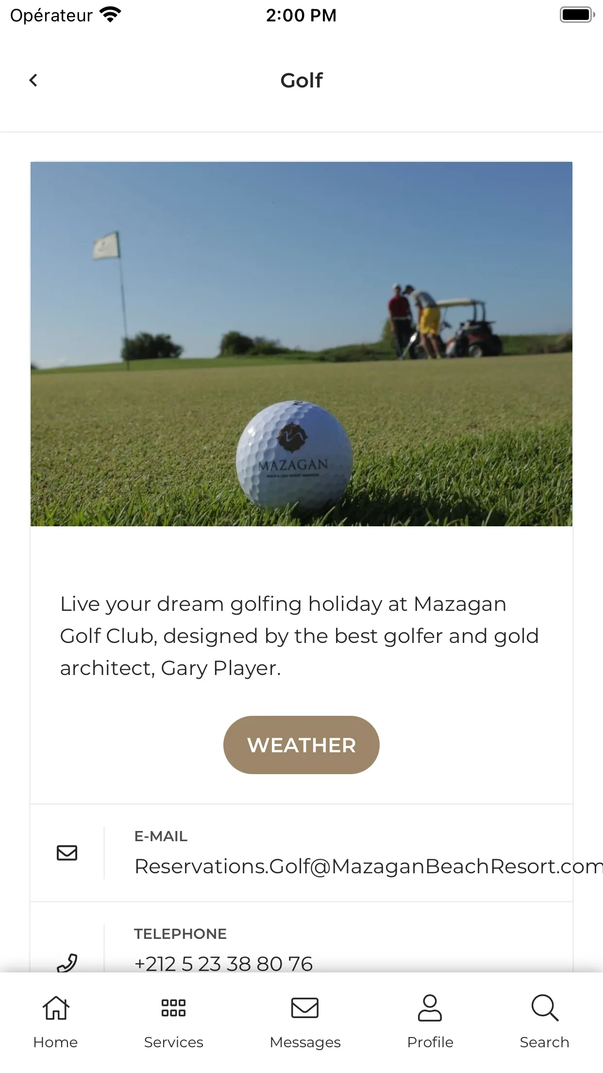 Mazagan Beach & Golf Resort | Indus Appstore | Screenshot