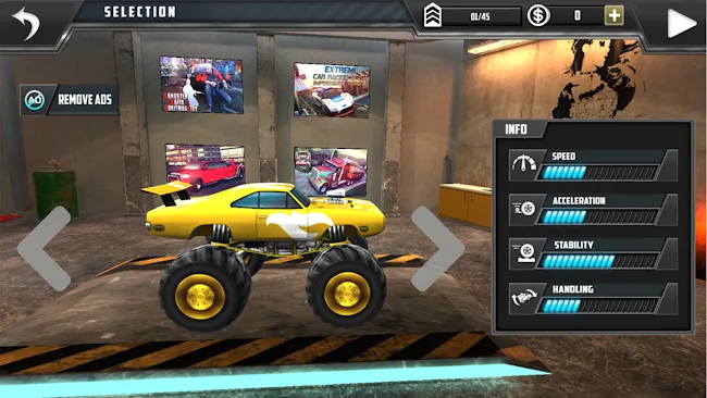 3D Impossible Monster Truck Survivor - 2020 | Indus Appstore | Screenshot