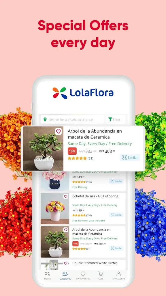 LolaFlora - Flower Delivery | Indus Appstore | Screenshot