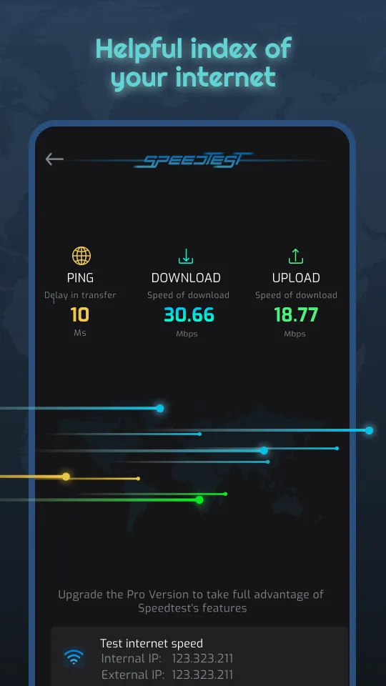 Speed Test: Internet Speedtest | Indus Appstore | Screenshot