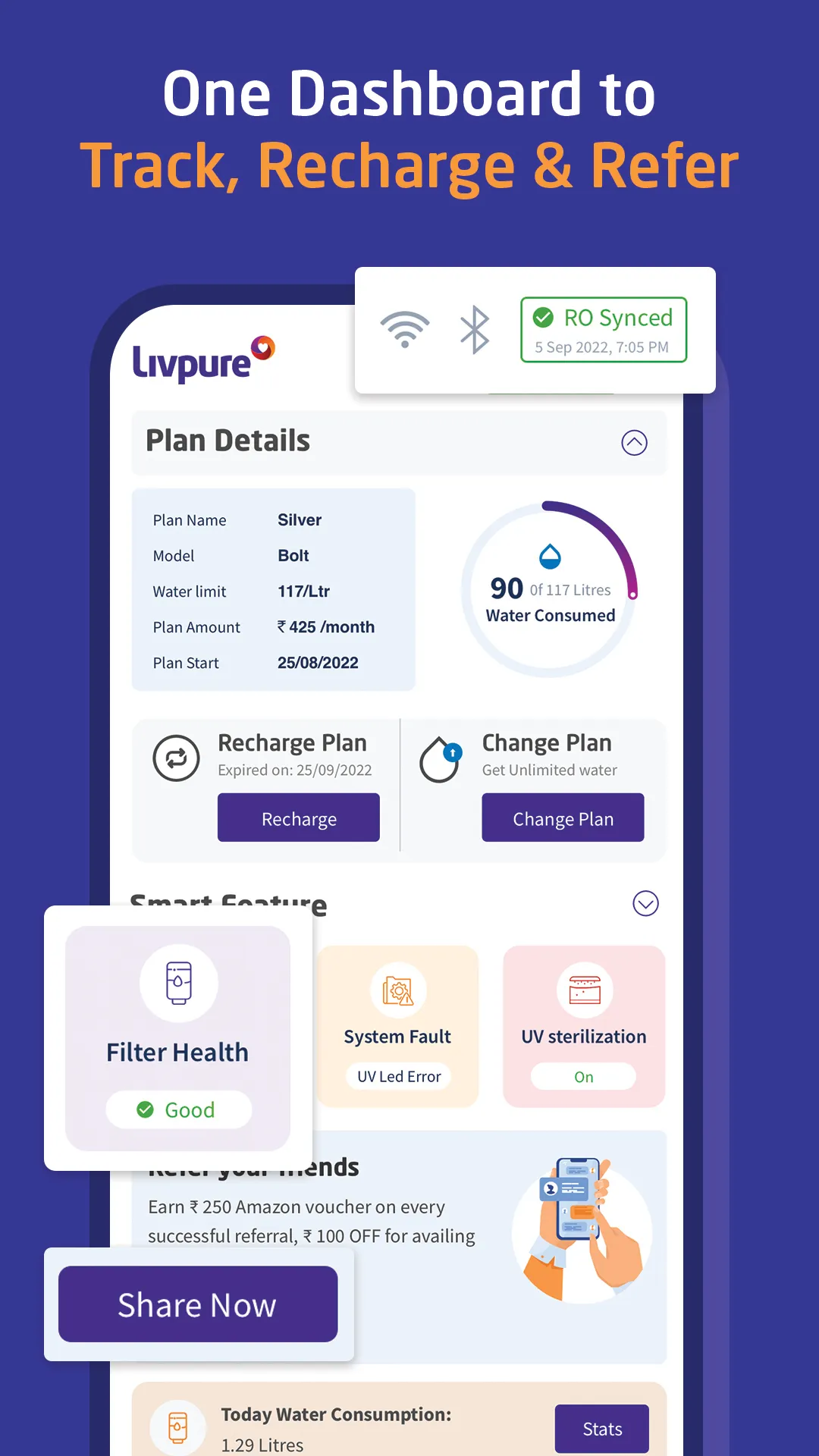 Livpure Smart | Indus Appstore | Screenshot