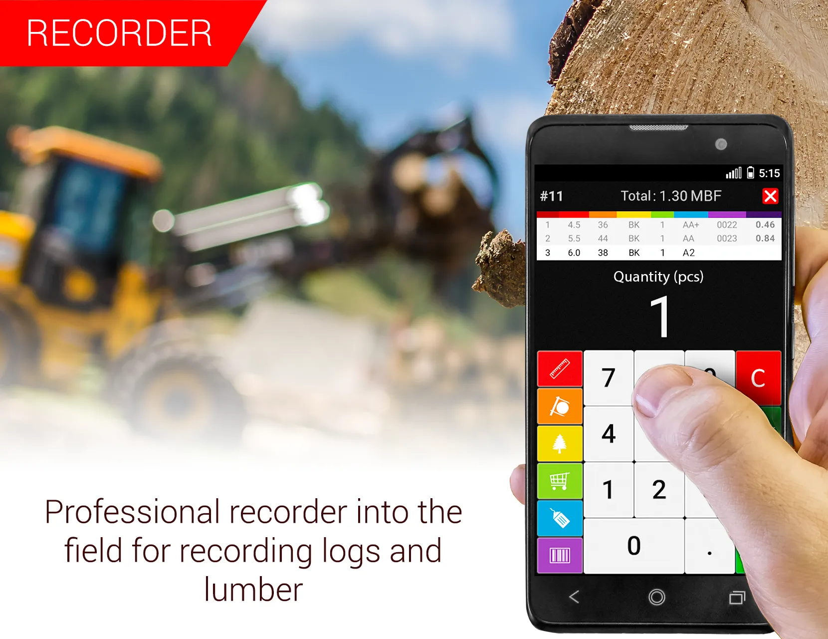 Wood calculators & Recorder | Indus Appstore | Screenshot