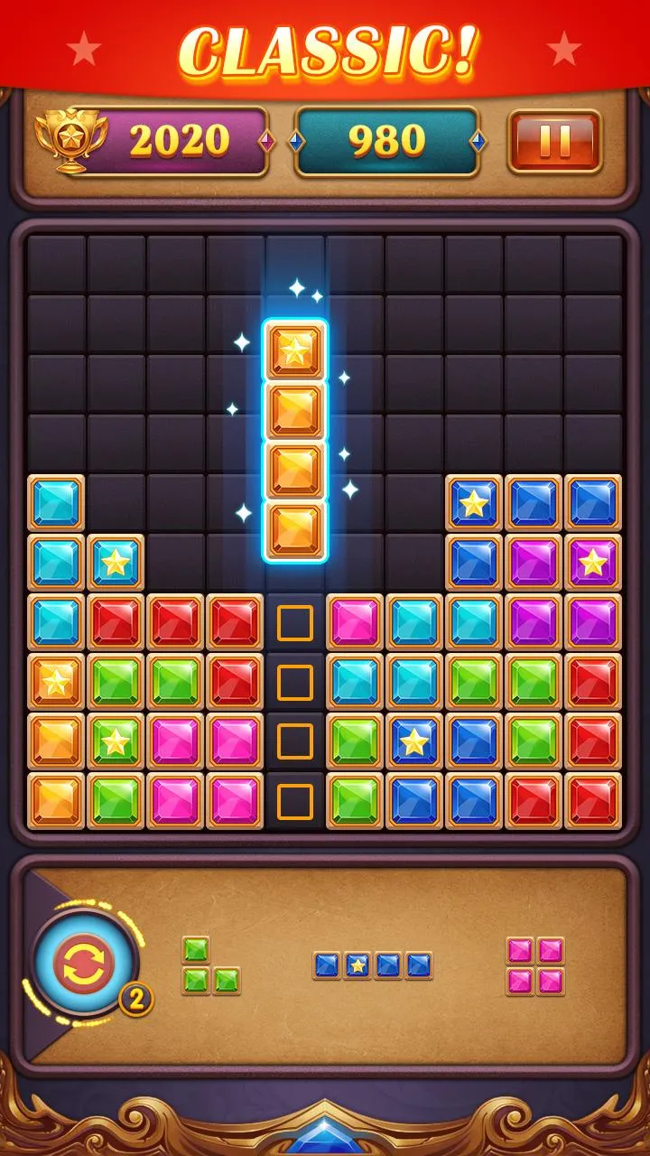 Block Puzzle: Diamond Star | Indus Appstore | Screenshot