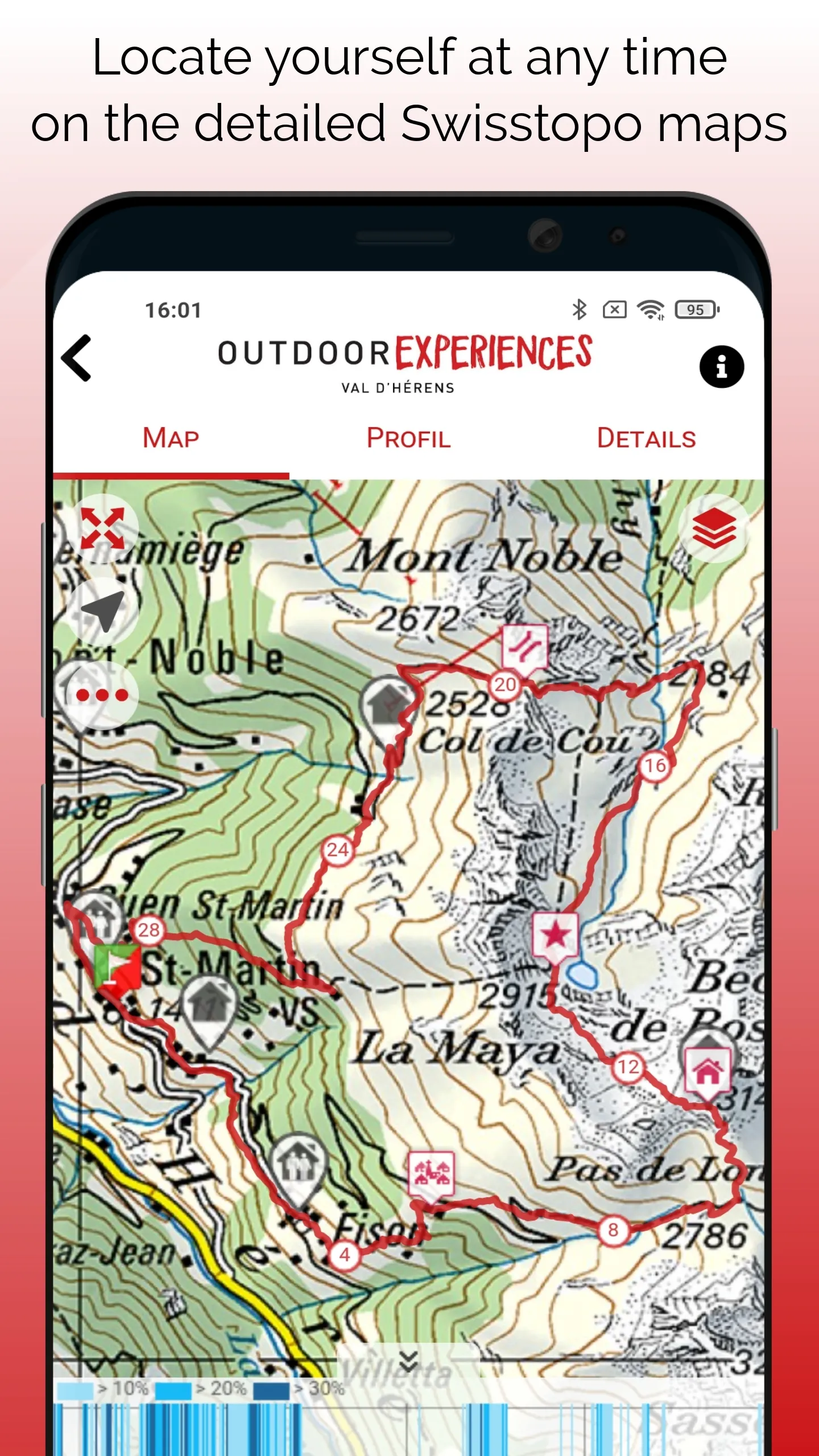 Val d'Hérens OutdoorExperience | Indus Appstore | Screenshot