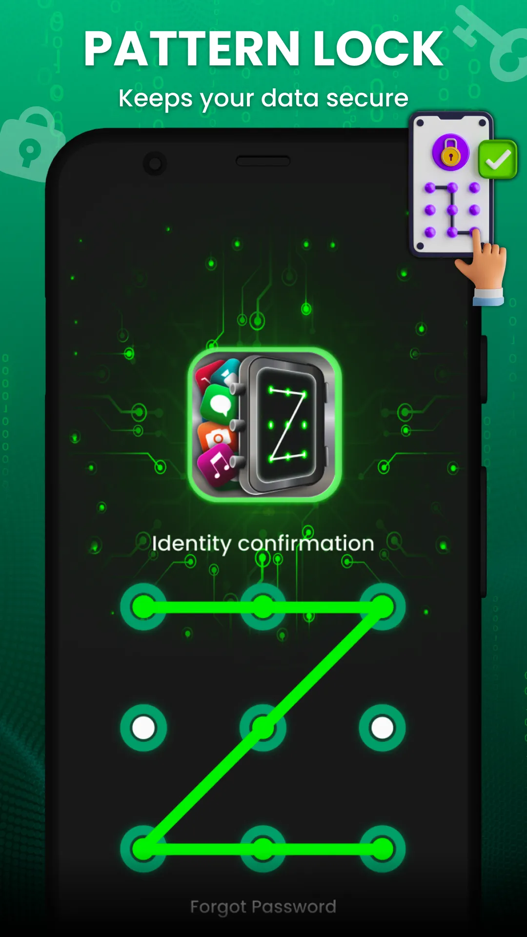 App Lock :  Pattern Lock | Indus Appstore | Screenshot