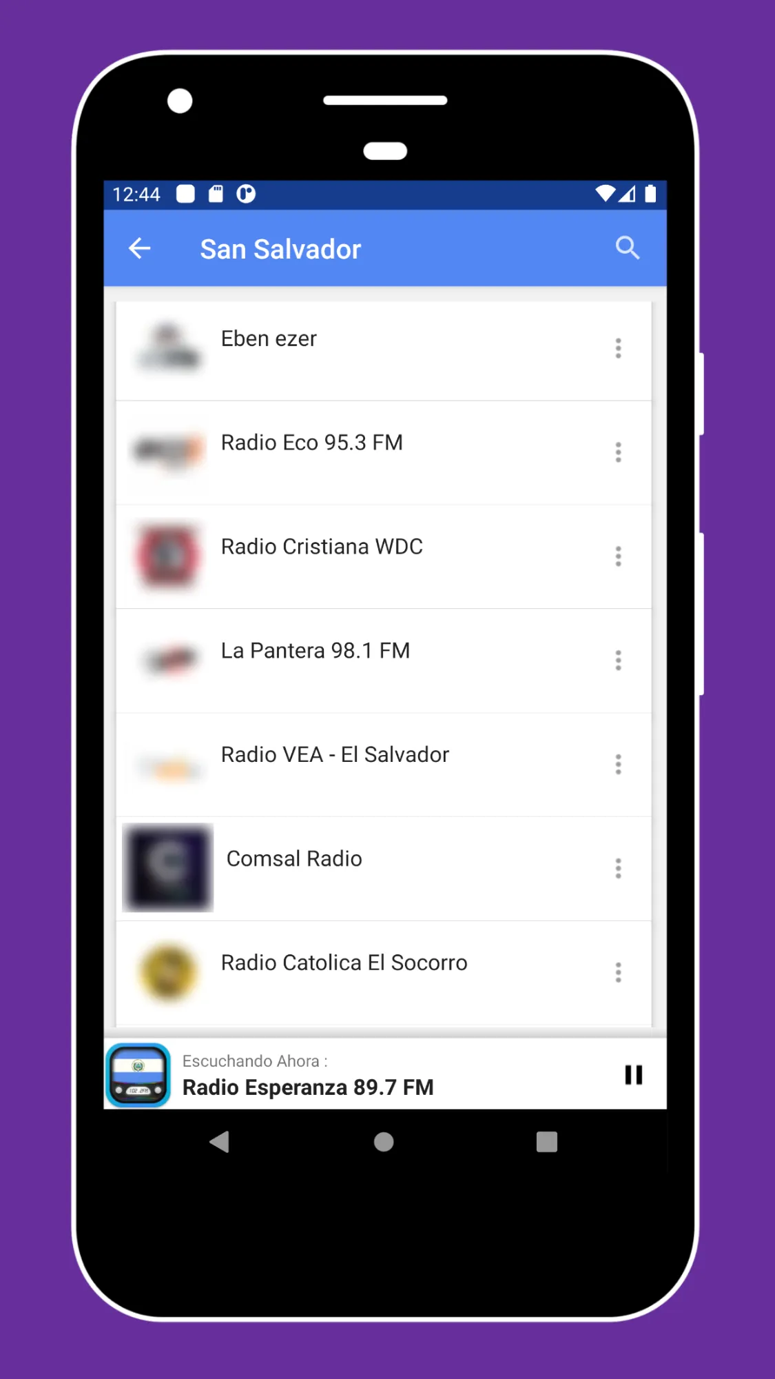 Radio El Salvador + Radio FM | Indus Appstore | Screenshot