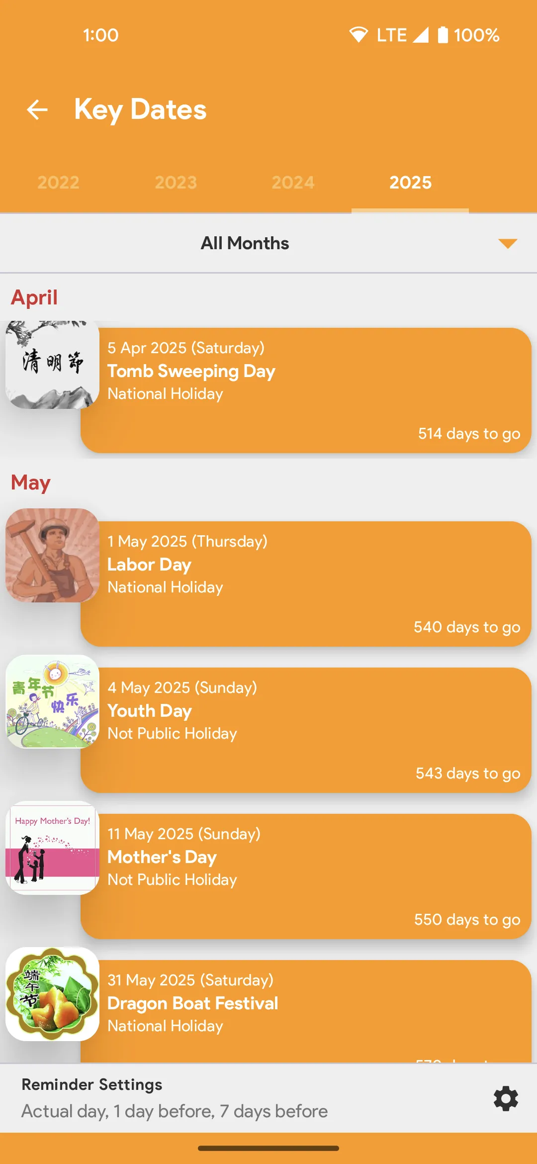 China Calendar - Notes Taking | Indus Appstore | Screenshot