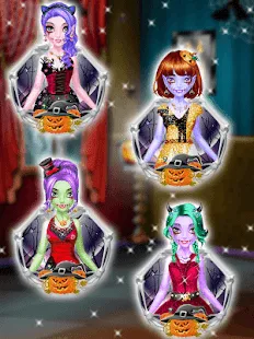 Halloween Dress Up Girls - Monster Dress Up Game | Indus Appstore | Screenshot