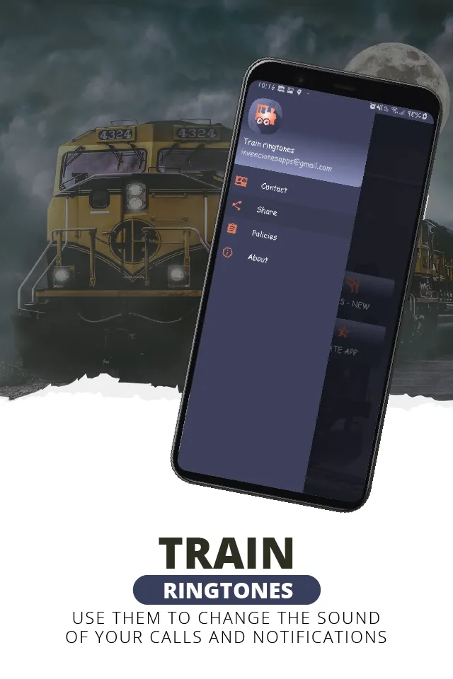 train ringtones, sounds | Indus Appstore | Screenshot