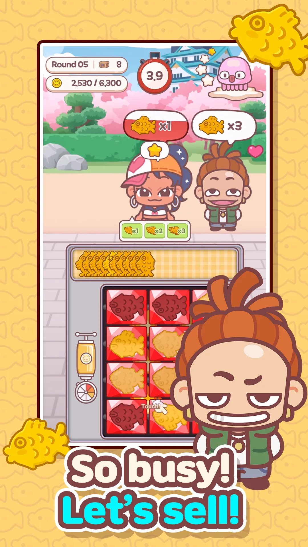 Bungeoppang Tycoon | Indus Appstore | Screenshot