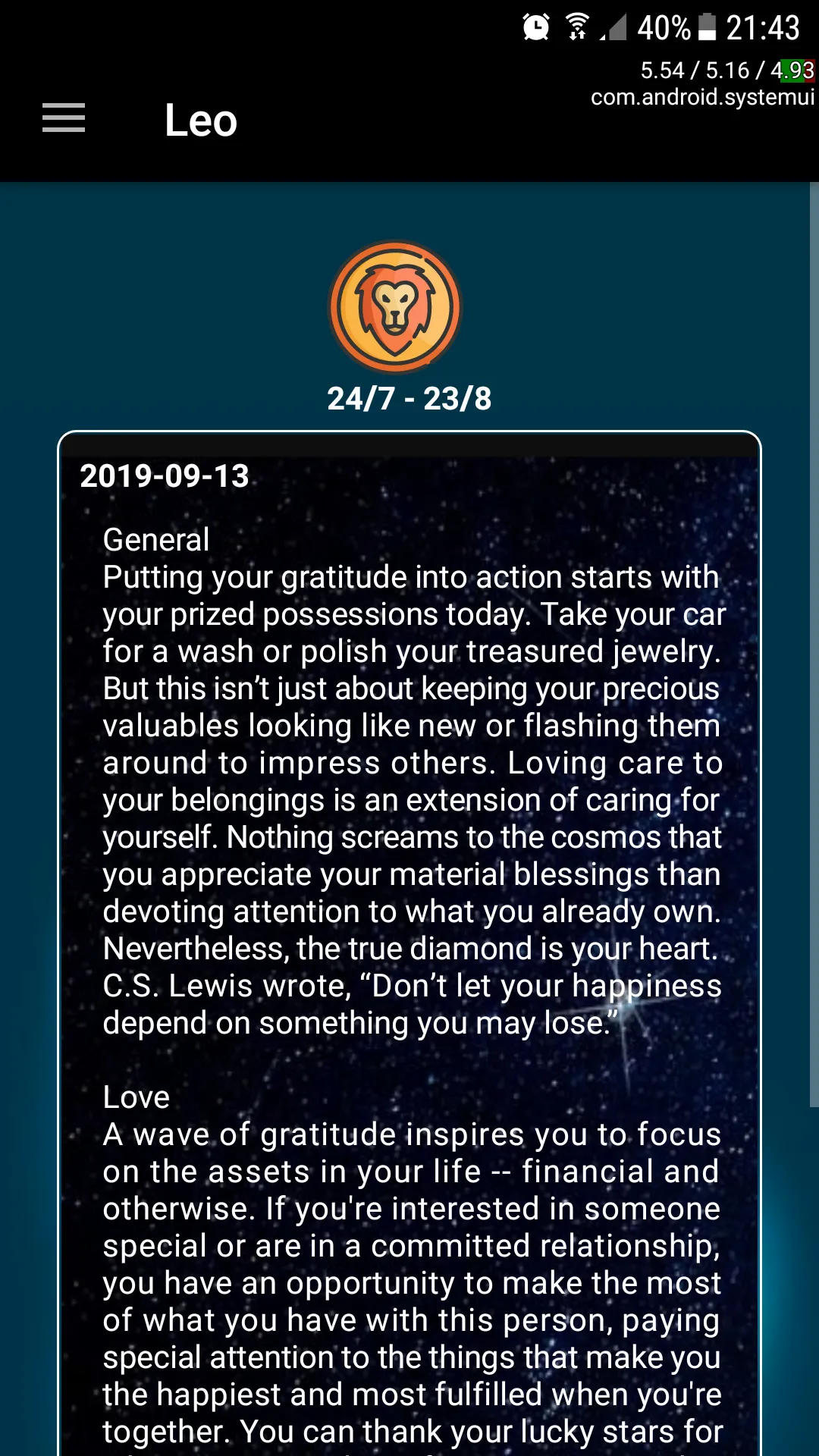 Horoscope 2025 | Indus Appstore | Screenshot