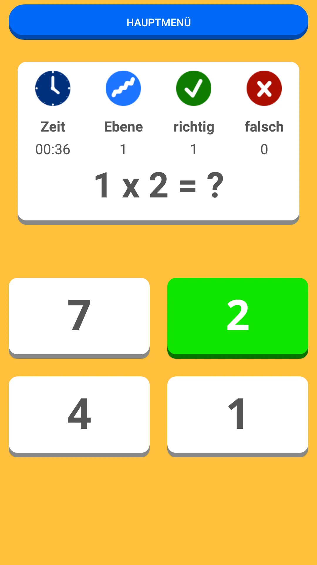 Math Trainer - Calculating Qui | Indus Appstore | Screenshot