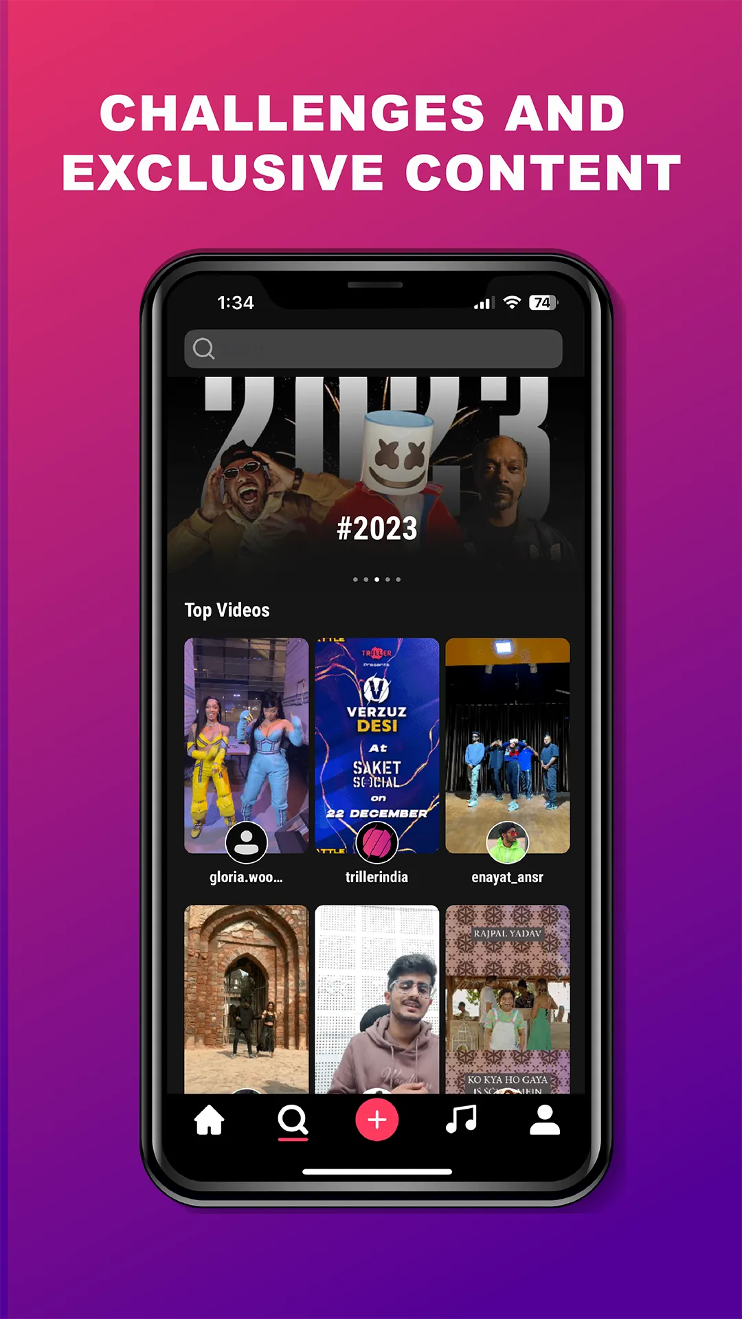 Triller: Music Video Editor | Indus Appstore | Screenshot