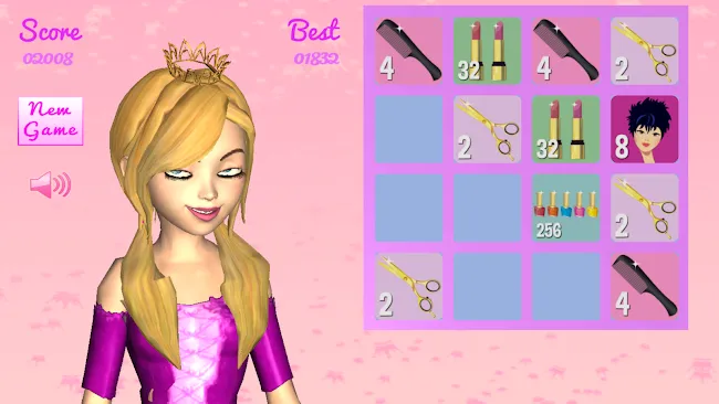 Princess Angela 2048 Game Fun | Indus Appstore | Screenshot