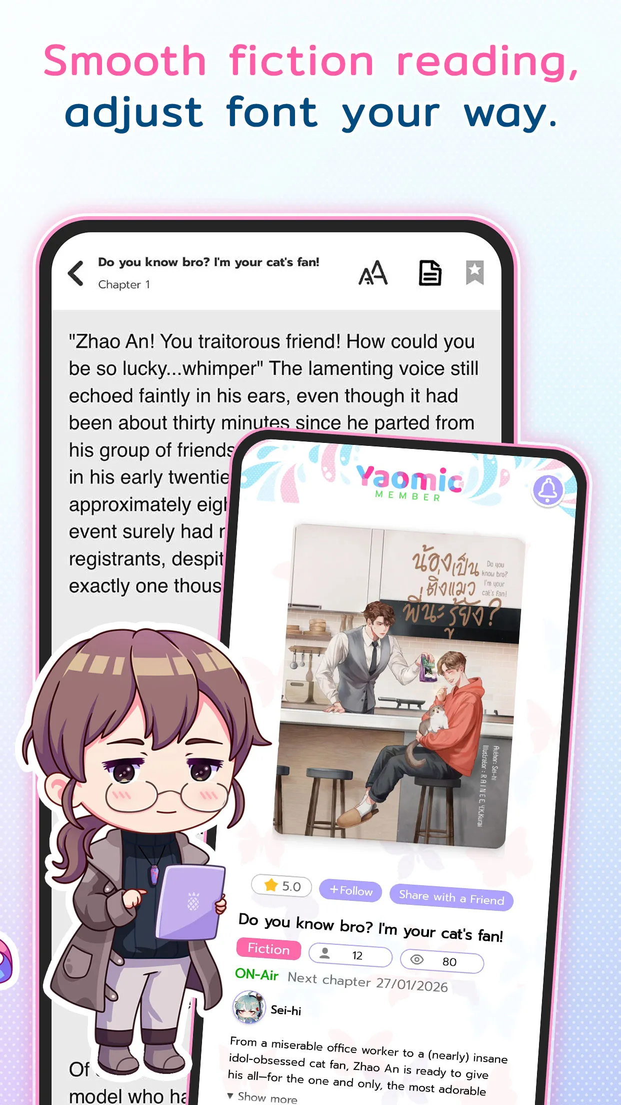 Yaomic: Comics, Fiction, Yaoi | Indus Appstore | Screenshot