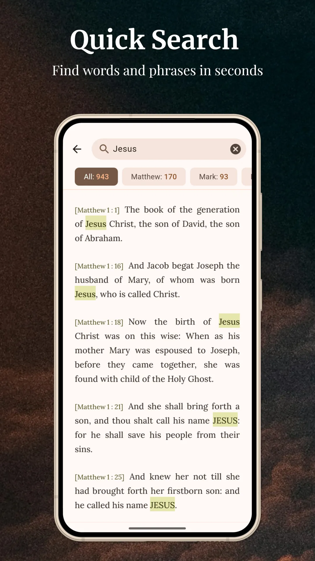 KJV Bible - Riveduta | Indus Appstore | Screenshot