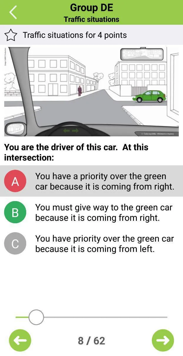 Driving school tests (CZ) | Indus Appstore | Screenshot