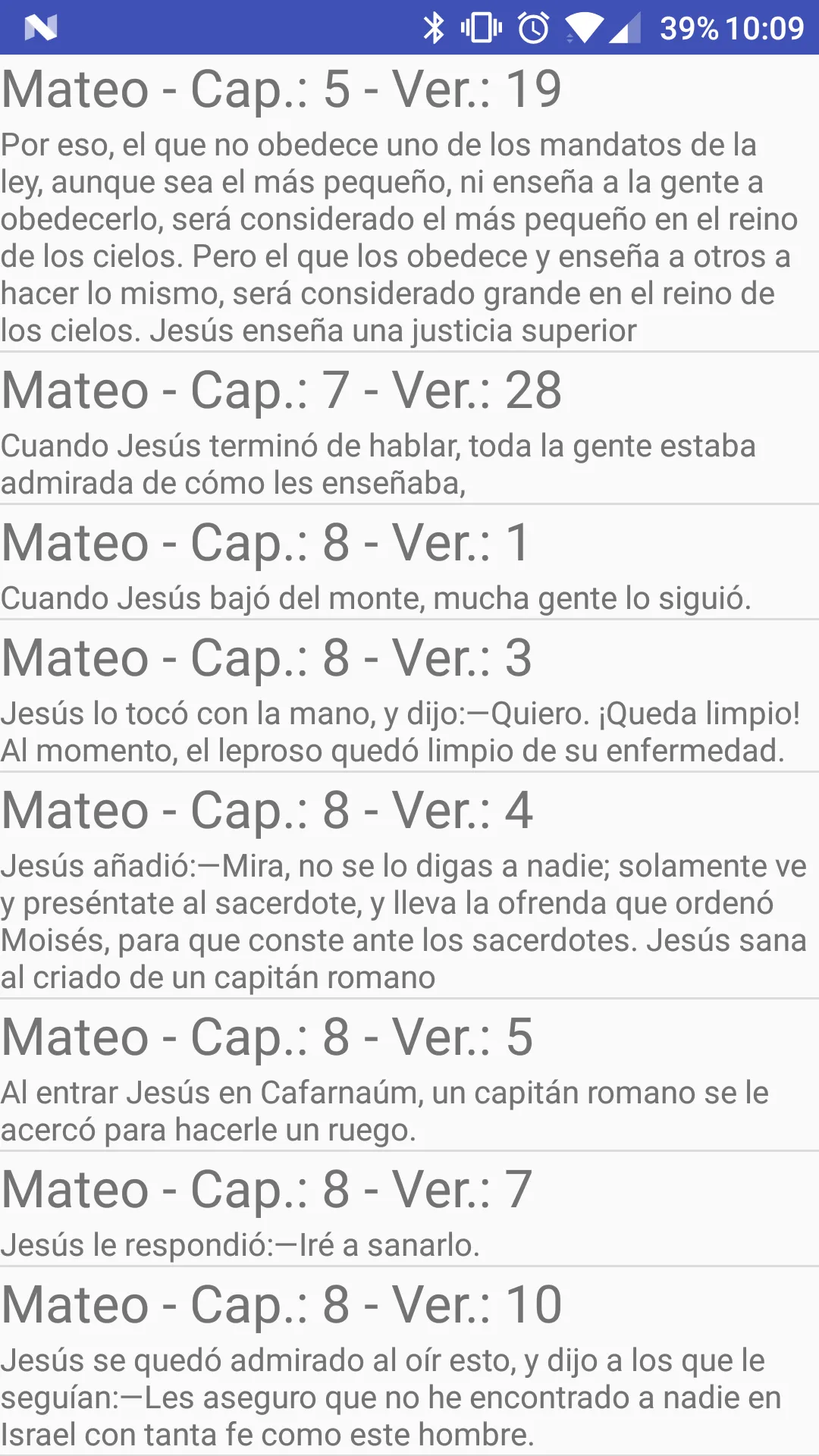 Biblia Latinoamericana Spanish | Indus Appstore | Screenshot