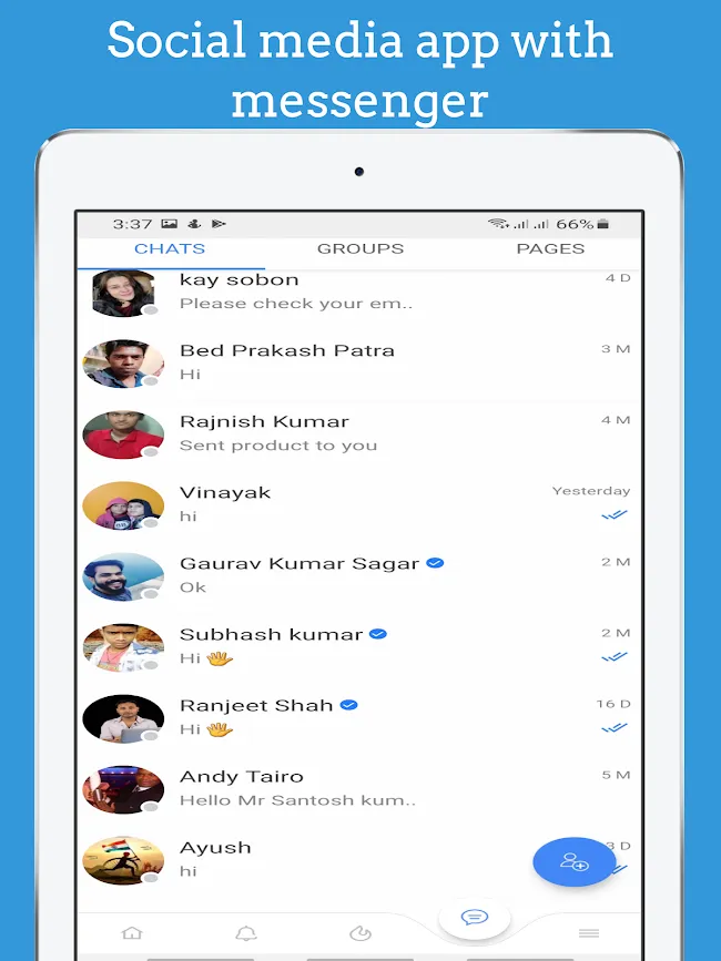 MitraSetu- Indian Social Media | Indus Appstore | Screenshot