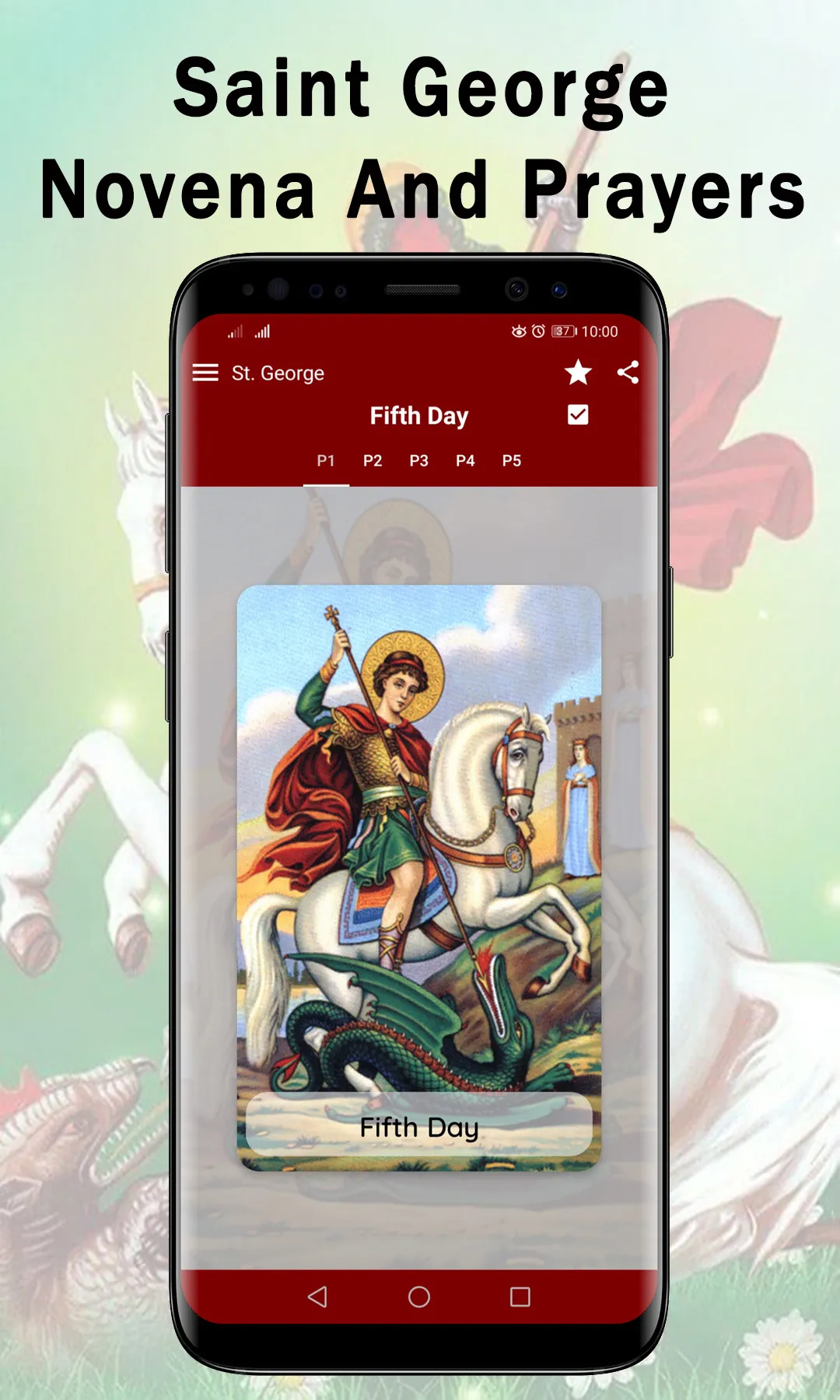 Prayer St. George the Warrior | Indus Appstore | Screenshot