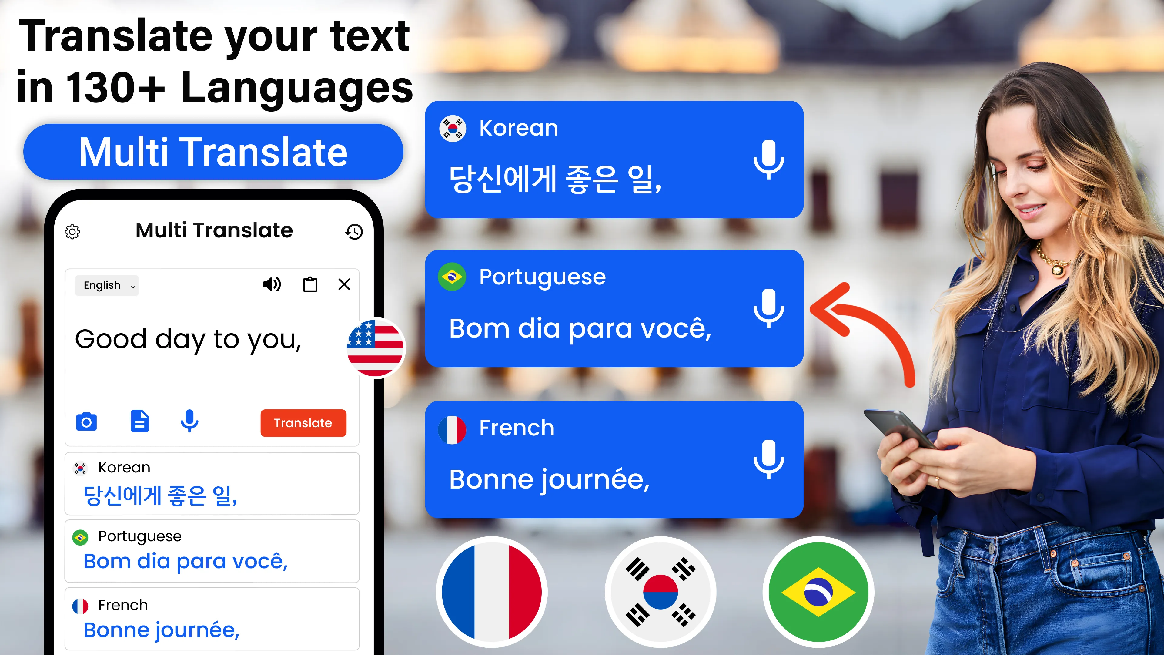 Translate - Voice Translator | Indus Appstore | Screenshot