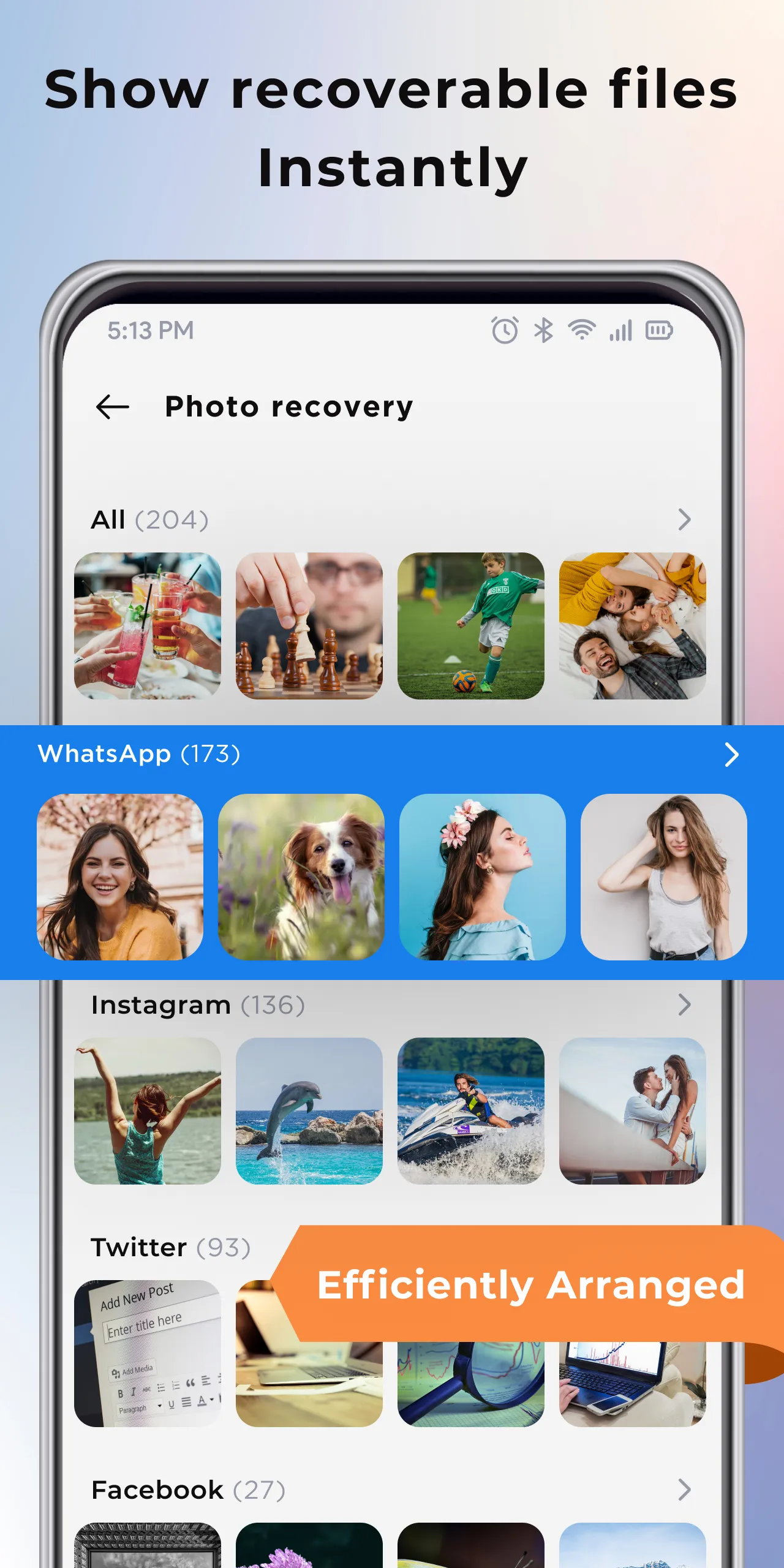 Restore Old Deleted Photos | Indus Appstore | Screenshot